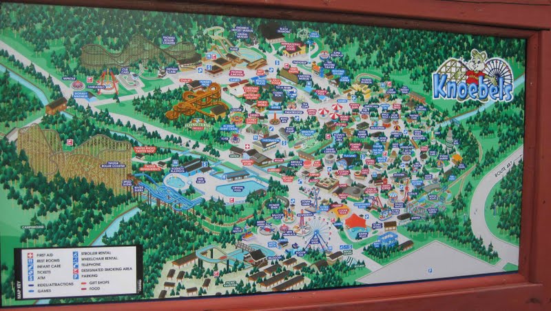 Navigating the Nostalgia: A Deep Dive into the Knoebels Amusement Resort Map