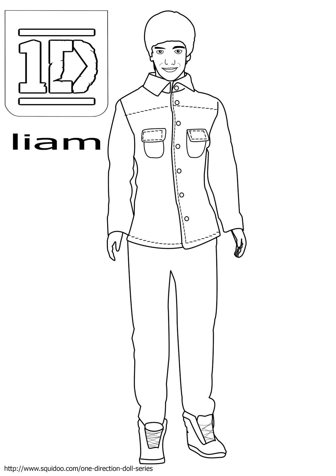 m one direction coloring pages - photo #27