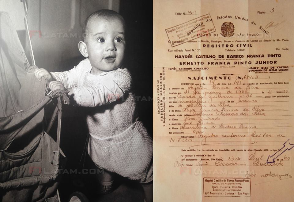 Ayrton Senna: Fotos da Infância de Ayrton Senna