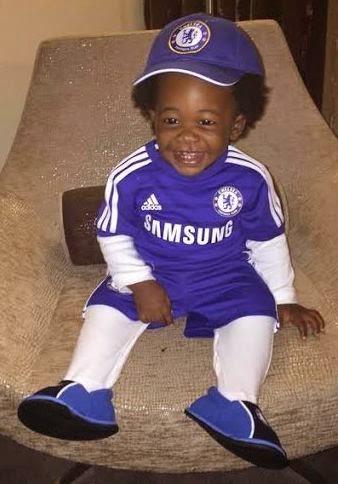 2 Singer J Martins shares cute photos of his son as he turns 1