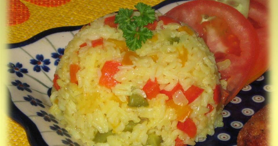 Domowa Kuchnia Aniki Ryz Do Obiadu Z Kurkuma I Papryka
