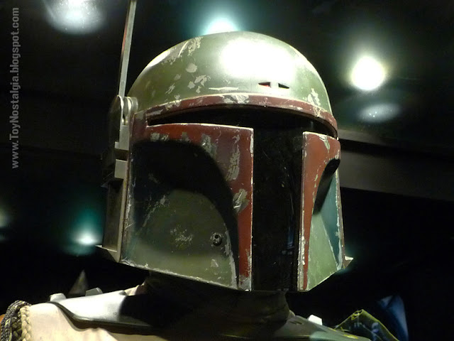 Detalle casco Boba Fett "Episodio V - The Empire Strikes Back" (STAR WARS - The Exhibition) Detalle casco Boba Fett "Episodio V - The Empire Strikes Back" (STAR WARS - The Exhibition)