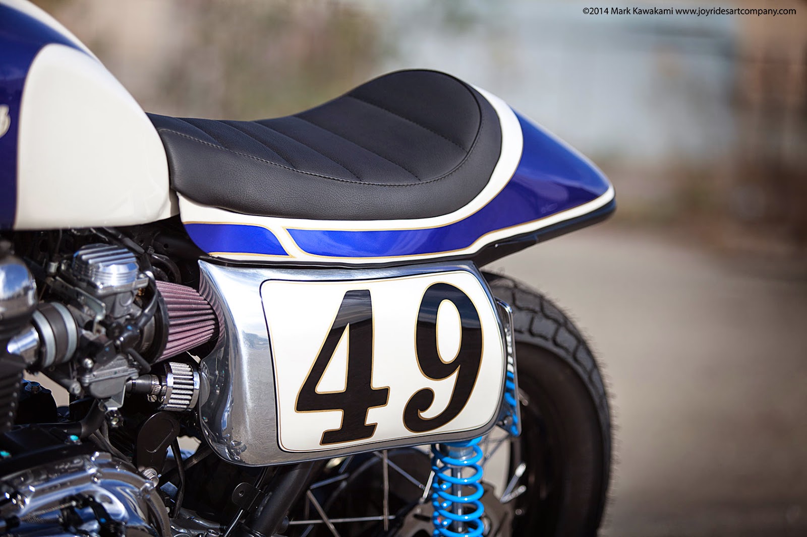 JOYRIDES ART CO Top Shelf Customs Triumph Scrambler