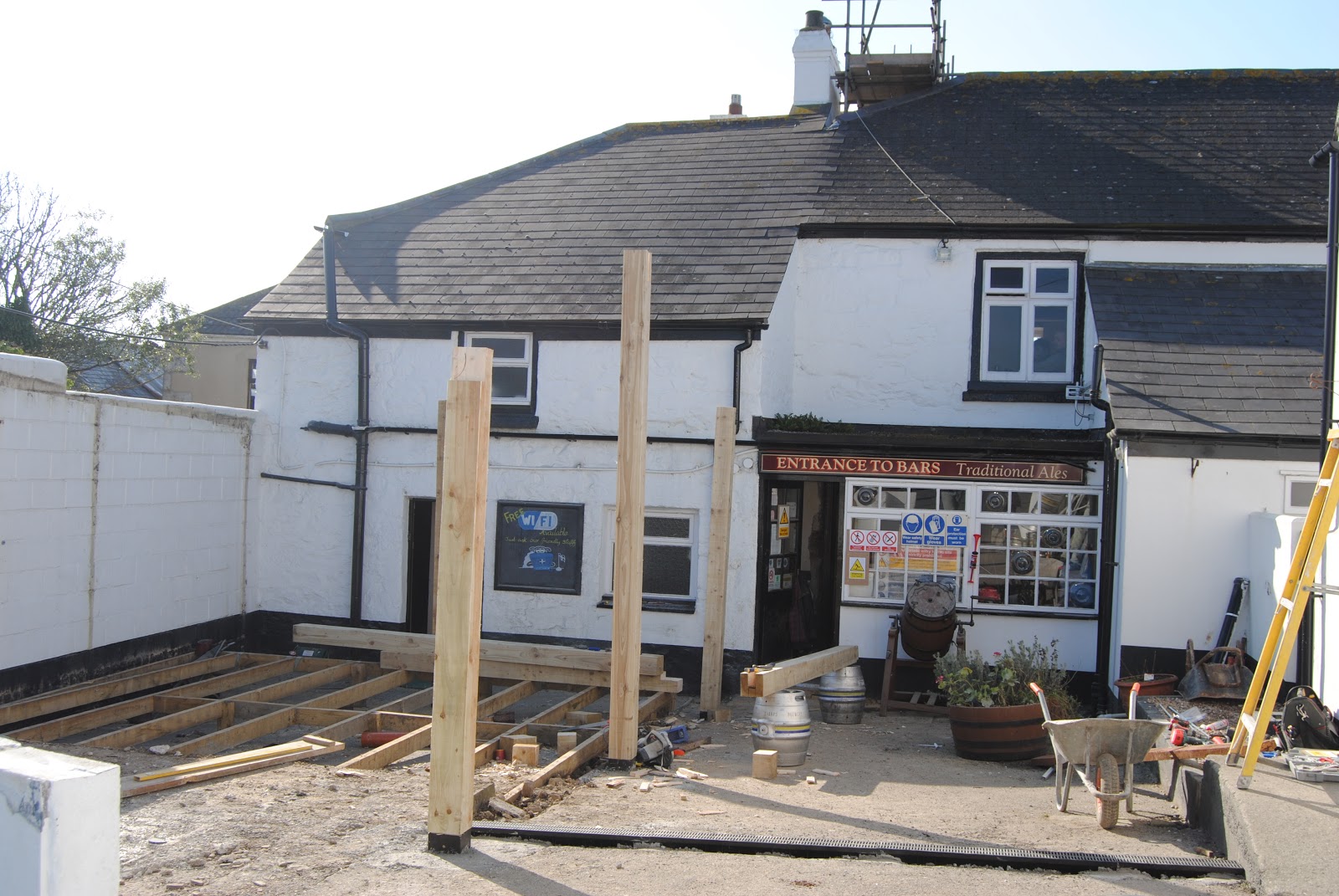 Cornwall Pub Trail Lamb and Flag Canonstown