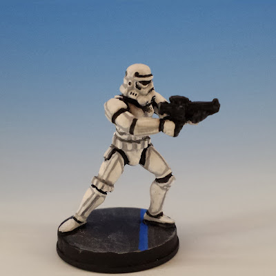 Stormtrooper, Imperial Assault FFG (sculpted by Benjamin Maillet, 2014)
