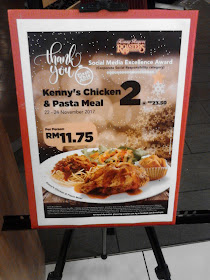 Pakcu makan Kenny Rogers Roasters di Jaya Shopping Centre Petaling Jaya Pakcu makan Kenny Rogers Roasters di Jaya Shopping Centre Petaling Jaya