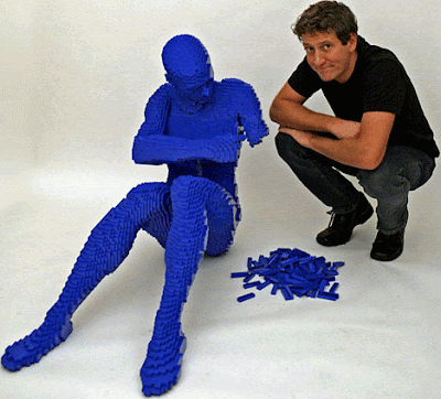 Escultura con lego
