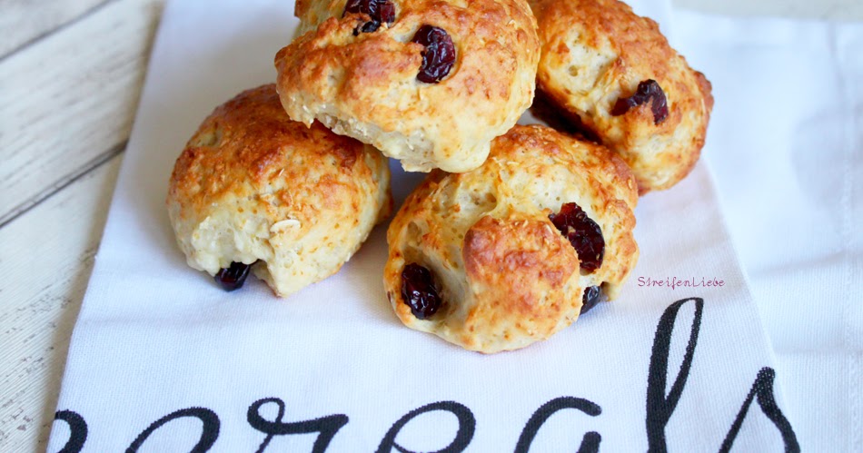Little Tiger: Cranberry-Brötchen [Gastbeitrag von StreifenLiebe]