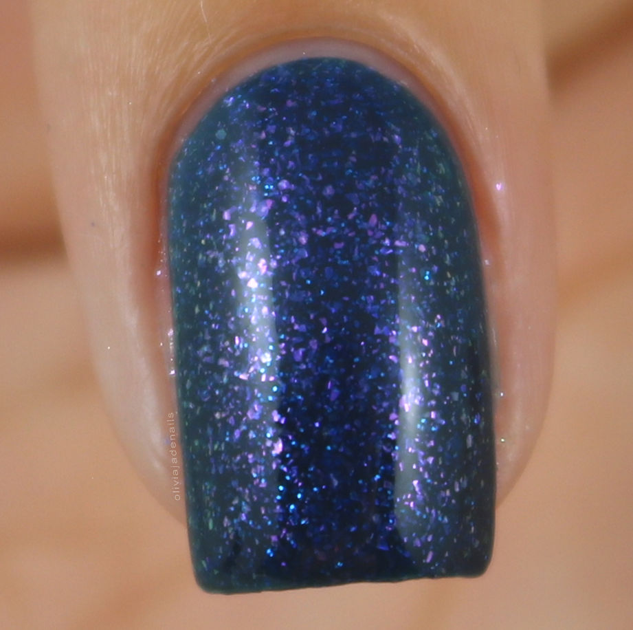 Powder Perfect The Castle's Master swatched by Olivia Jade Nails
