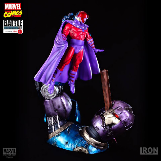 Diorama Magneto e Sentinela Iron Studios Diorama Magneto e Sentinela Iron Studios