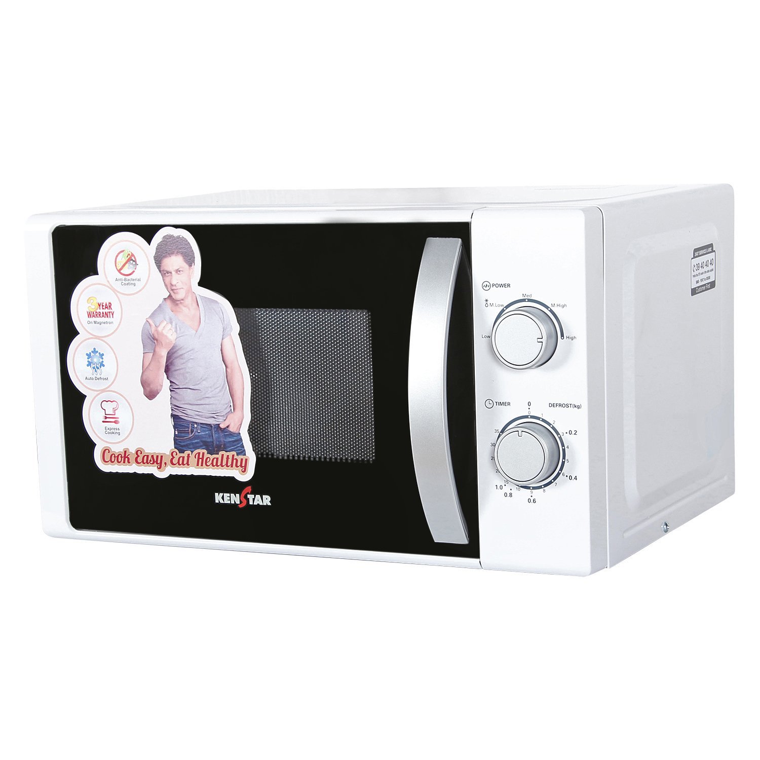 Kenstar 17 L Solo Microwave Oven (KM20SWWN, White) Price 4,260.00