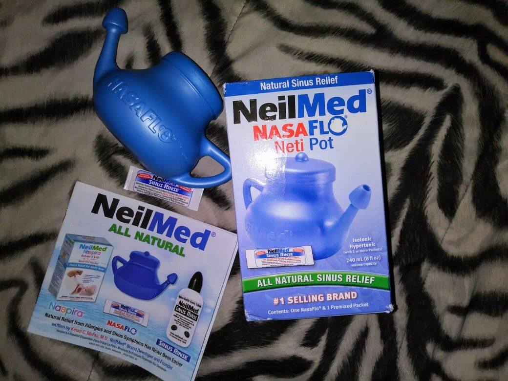 FREE NeilMed Sinus Rinse or Neti Pot.