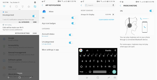 Samsung Galaxy S8 Official Android 8.0 Oreo Beta [Screenshots]