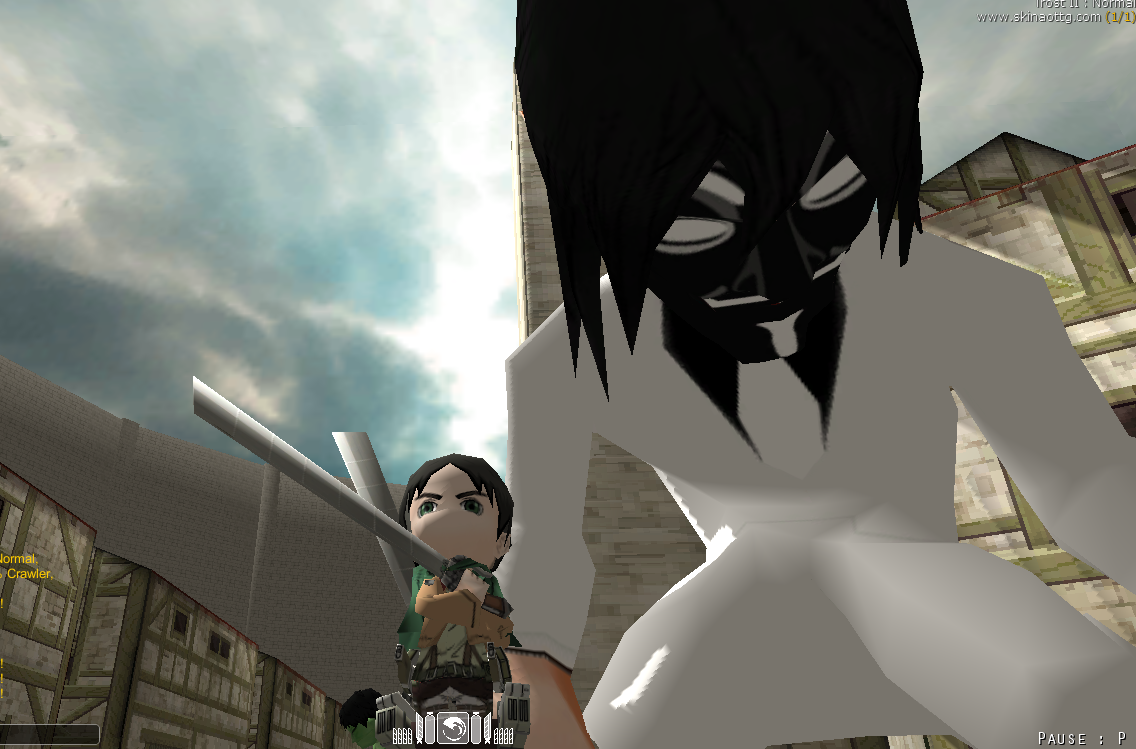 attack on titan tribute game kirito skin attack on titan tribute game kirito skin