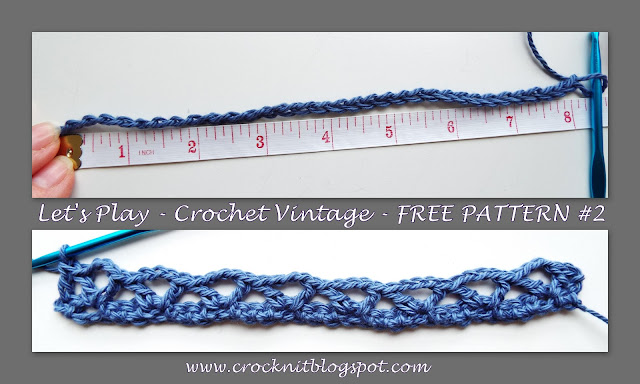 free crochet patterns, vintage, v-st, crazy vee