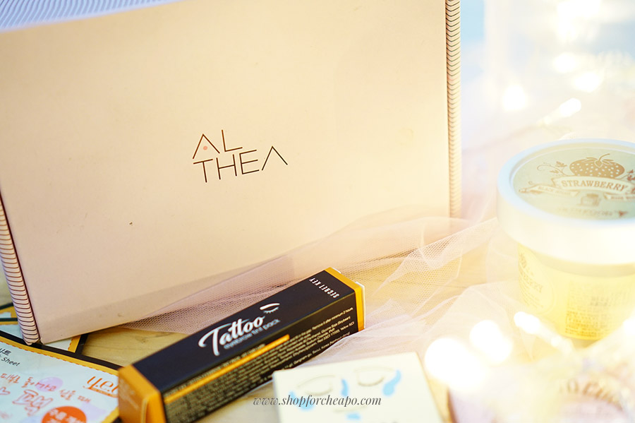 althea 2nd birthday box