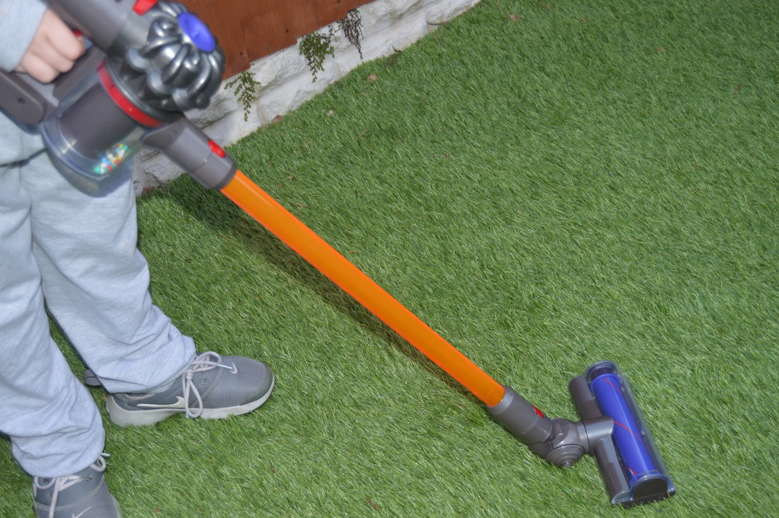 Playdays and Runways Review Casdon Toy Dyson Cord Free Vacuum Cleaner