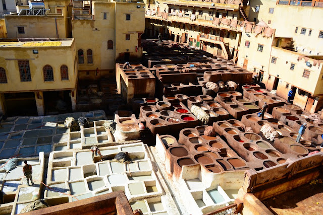 tannerie Chouara Fès tannerie Chouara Fès
