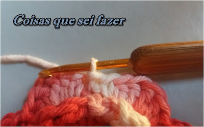 Flor de crochê simples Flor de crochê simples