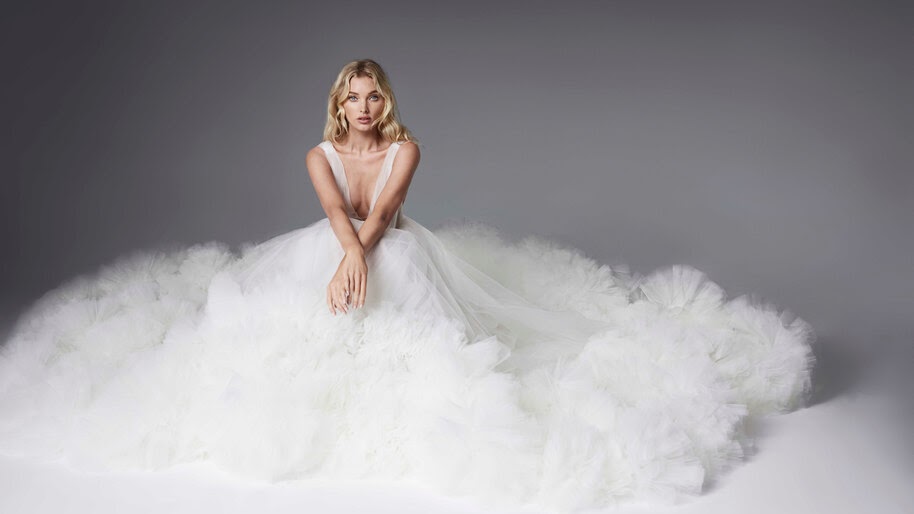 Elsa Hosk, Beautiful, Blonde, Model, Dress, 4K, #6.321