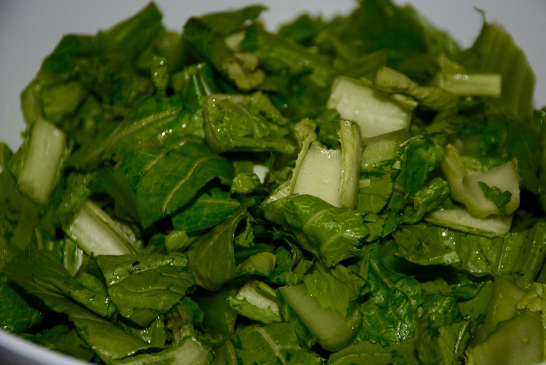 Nepali Tummy!! Back to Basics Mustard Greens and Potato Curry (Rayo