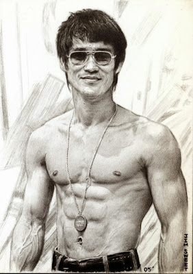 Bruce Lee, la leyenda que unió a dos mundos - Bruce_Lee__by_JIM_SWEET