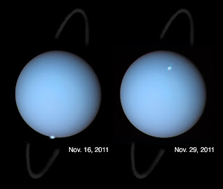 Tu Vas Savoir. Astronomie - Aurores polaires sur Uranus - NASA, ESA, and L. Lamy (Observatory of Paris, CNRS, CNES). Tu Vas Savoir. Astronomie - Aurores polaires sur Uranus - NASA, ESA, and L. Lamy (Observatory of Paris, CNRS, CNES).