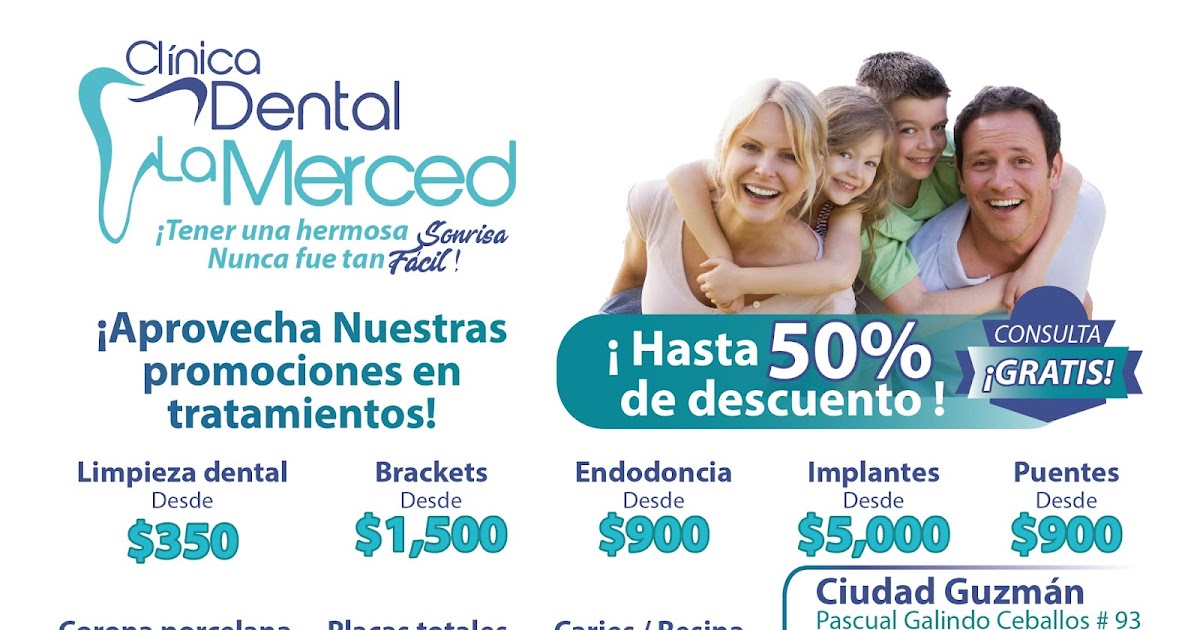 La Merced Clínica Dental Aprovecha nuestras promociones en tratamientos