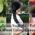 How To Grow Your Hair Extremely Fast In A Week Using Guava Leaves