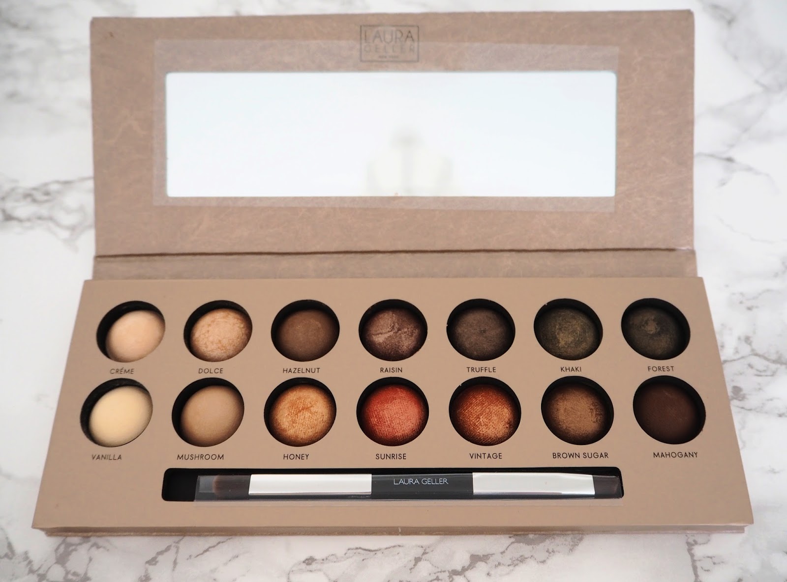 Laura Geller | The Delectables: Eye Shadow Palette ! Beauty Swatches by Katie Kirk Loves
