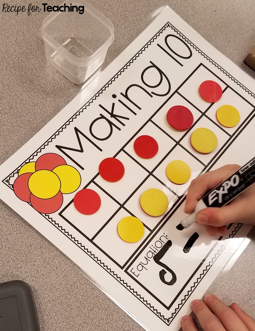 Making Ten - Recipe for Teaching