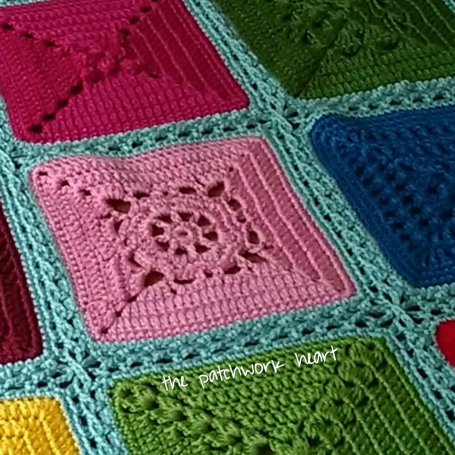 The Patchwork Heart The Crochet Patchwork Blanket