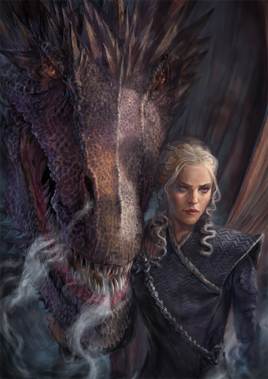 Mother of Dragons Illustration by Naomi Robinson