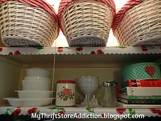 Vintage pantry storage