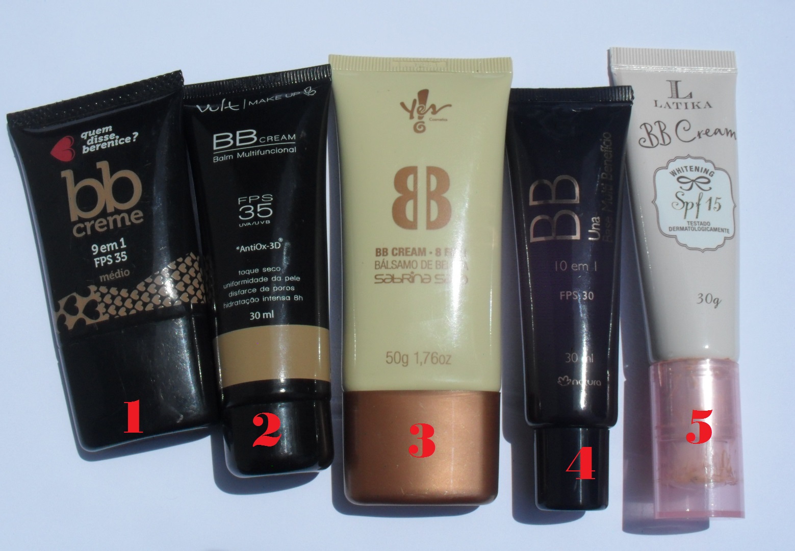 Brincando de se Maquiar: BB Creams Nacionais - Qual o Melhor Para Pele