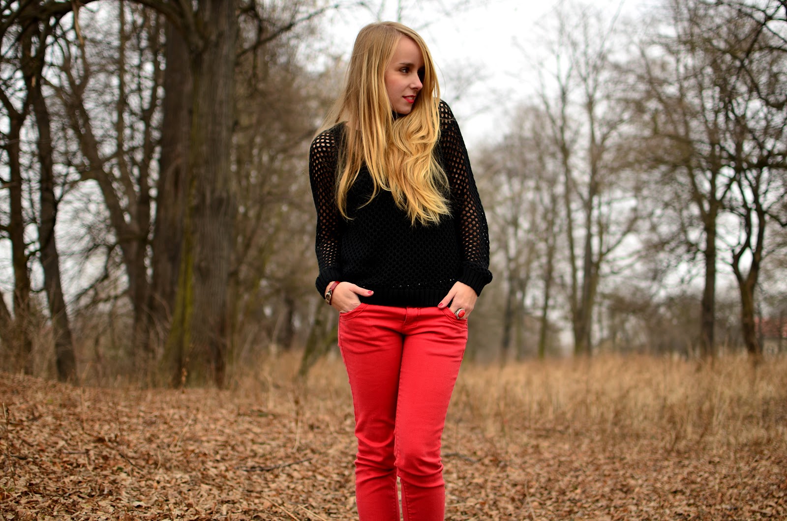 LaylaNell Red and black contrast