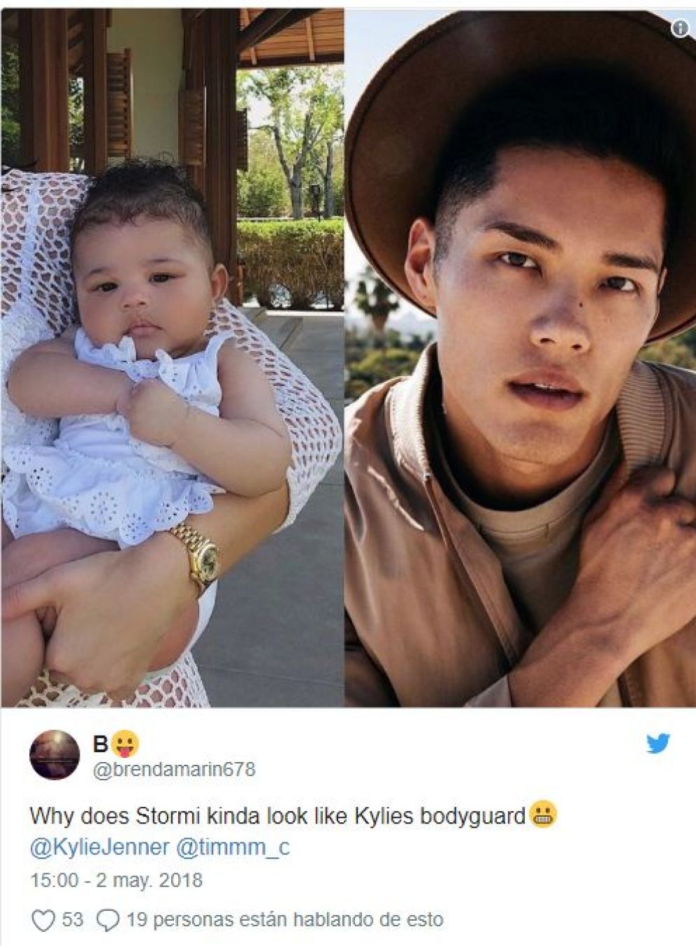Amor y Moda para ti: ASEGURAN QUE LA HIJA DE KYLIE JENNER ES HIJA DE SU
