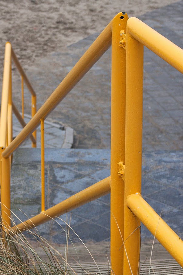 yellow handrail III