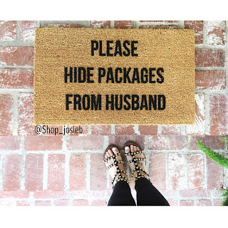 Hide packages doormat