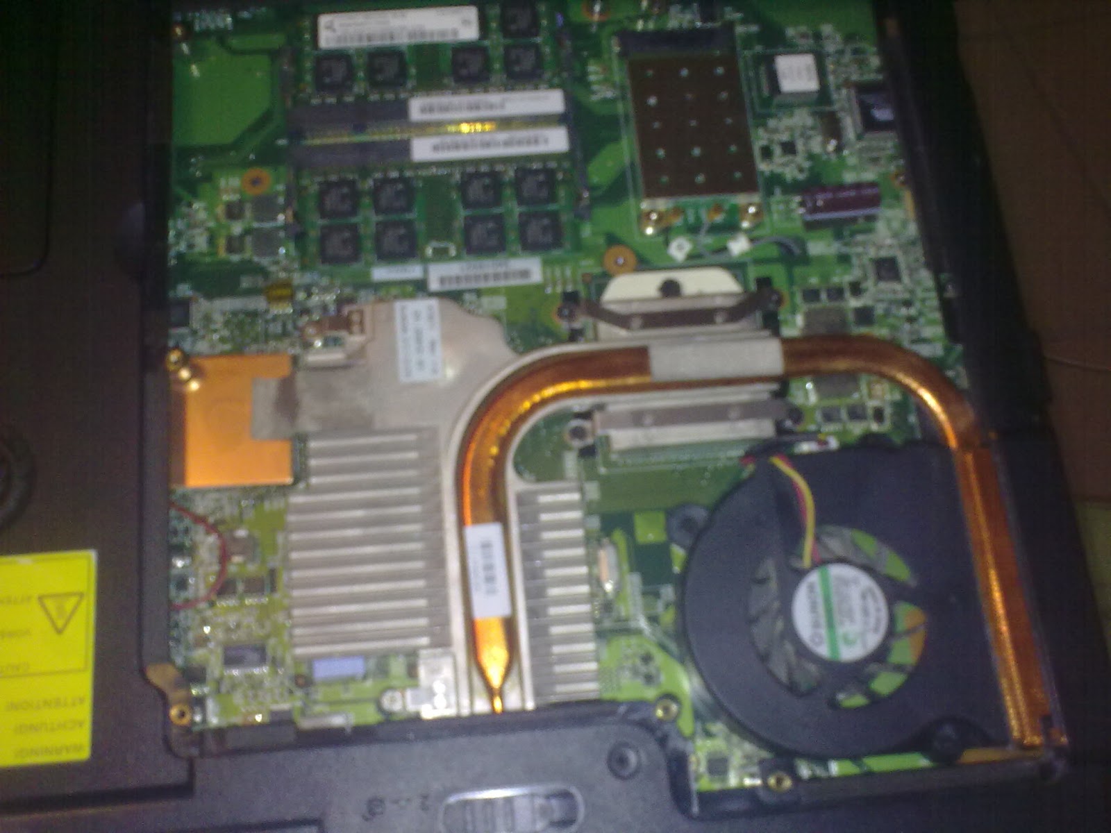 Mon pc portable toshiba s