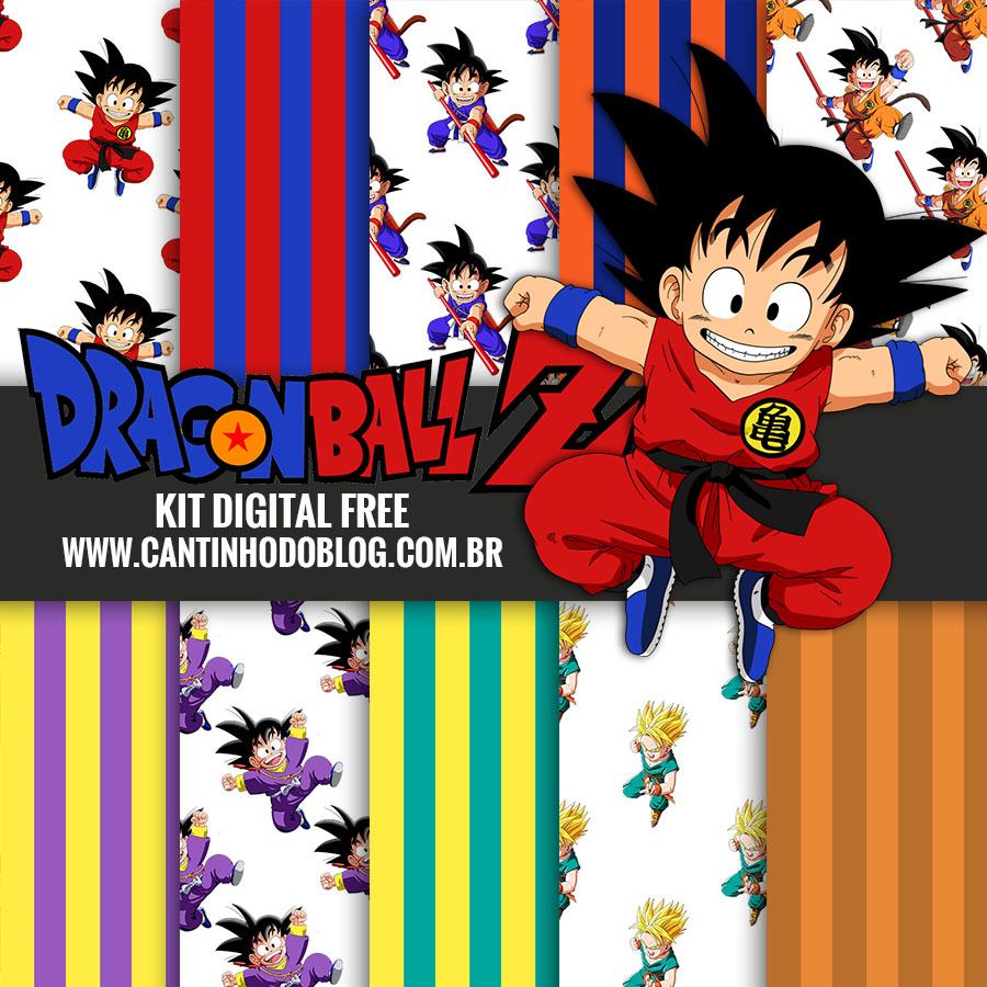 DRAGON BALL Z KIT DIGITAL GRÁTIS PARA BAIXAR - Cantinho do blog