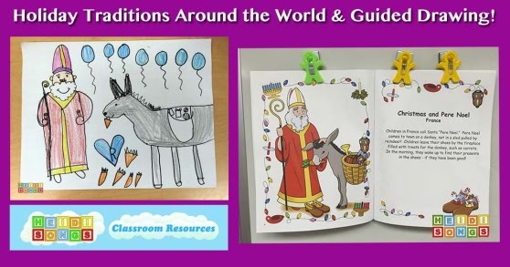 Vacation Traditions Across the World & Guided Drawing!