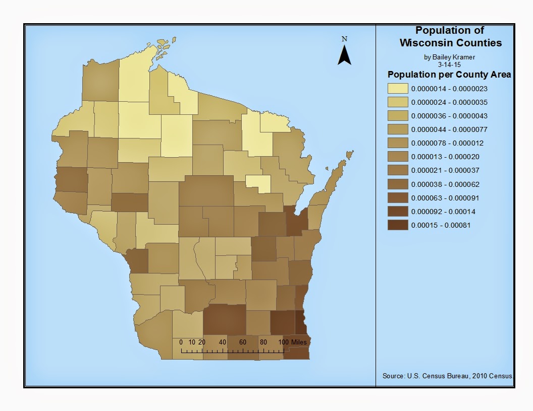 UWEau Claire GIS 1 Work Downloading and Mapping GIS Data