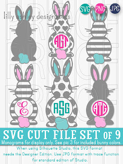 Make It Create Free Cut Files And Printables Free Easter Svg Set For Monograms