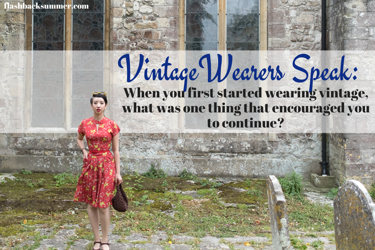 Flashback Summer: Vintage Wearers Speak