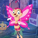Games4king Pink Butterfly Rescue Walkthrough