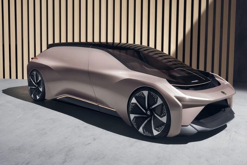 Foto zu Tecnoneo: El concepto Nio 'EVE Vision' transforma en coche en un lugar 