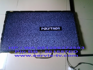 Service Polytron LED TV Gambar Garis Service Polytron LED TV Gambar Garis