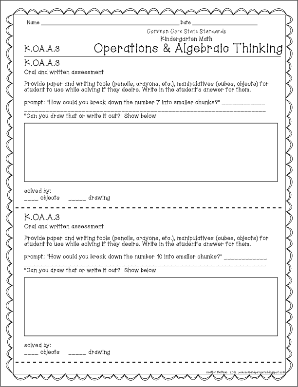 Peacocks and Penguins in the Classroom CCSS Math Assessment for