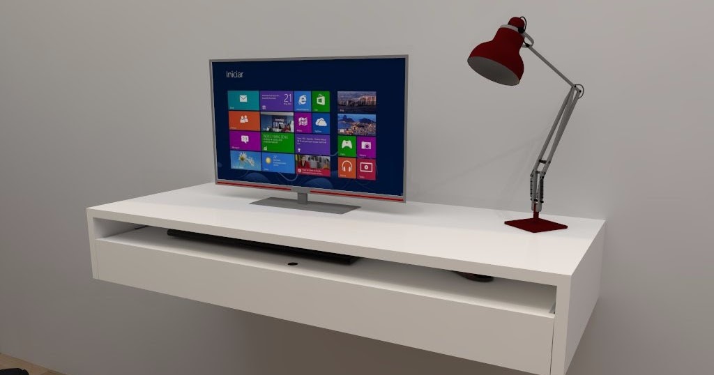 LA BODEGA DEL MUEBLE: ESCRITORIO FLOTANTE 1 CAJON